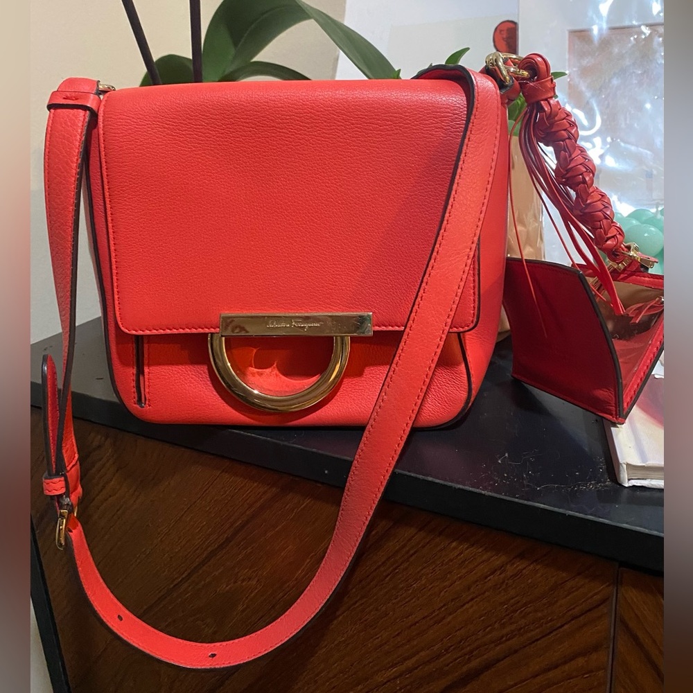 Salvatore Ferragamo Gancini Shoulder Bag